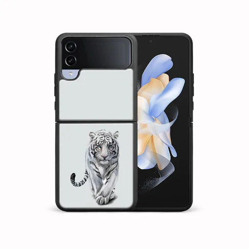 MY ART Ochranný kryt pre Samsung Galaxy Z Flip4 5G TIGER (243)