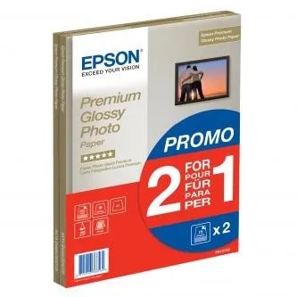Epson Premium Glossy Photo Paper C13S042169, 255 g/m2, A4, 30ks, lesklý, atramentový, biely, foto papier