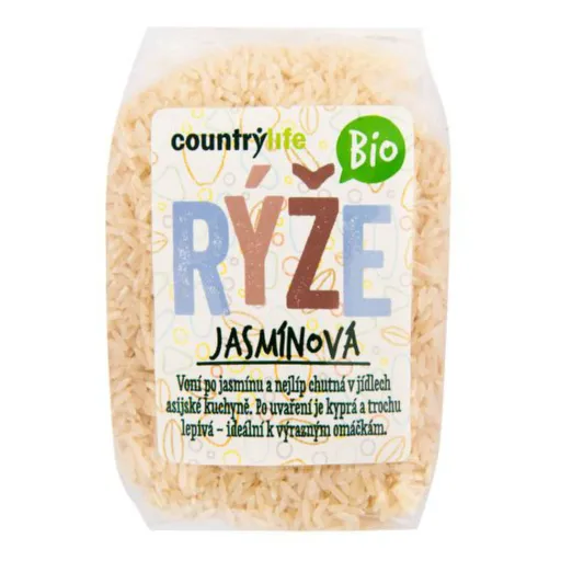 COUNTRY LIFE Ryža jazmínová 500 g BIO