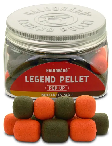 Haldorado pelety legend pellet pop-up 50 g 12+16 mm - brutálna pečeň
