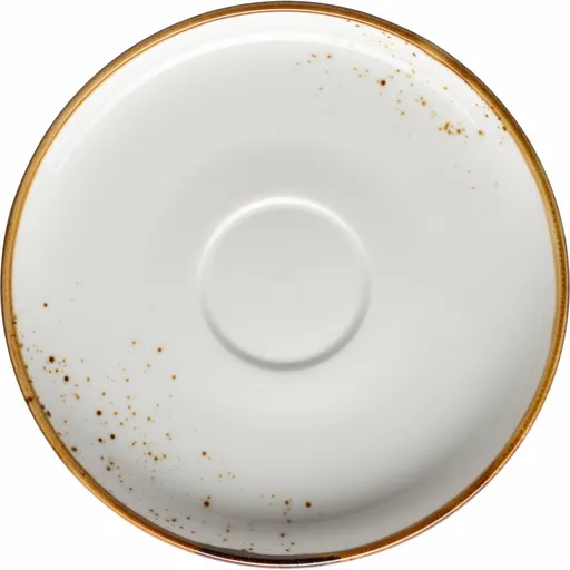 Mäser Podšálka na kávu Pintar White hnedé bodky 14 cm, L