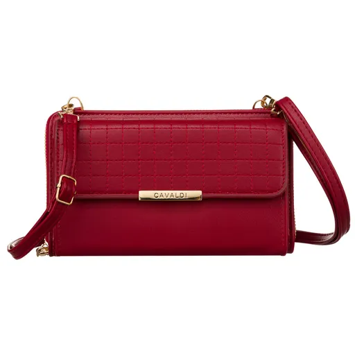 Elegantná mini peňaženka s dlhým odnímateľným popruhom - 4U Cavaldi
