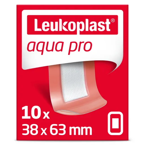 LEUKOPLAST Aqua Pro vodeodolná náplasť na rany 38 x 63mm, 10ks