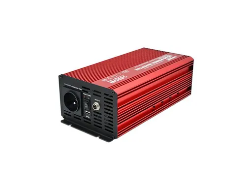 Menič napätia CARSPA P1000 24V/230V 1000W čistá sínusoida USB