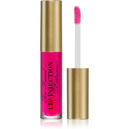 Too Faced Lip Injection Extreme Lip Plumper Travel Size hydratačný lesk na pery so zväčšujúcim efektom odtieň Bubblegum Yum 2.8 g