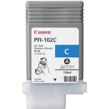 Canon PFI-102C azúrová (0896B001AA)