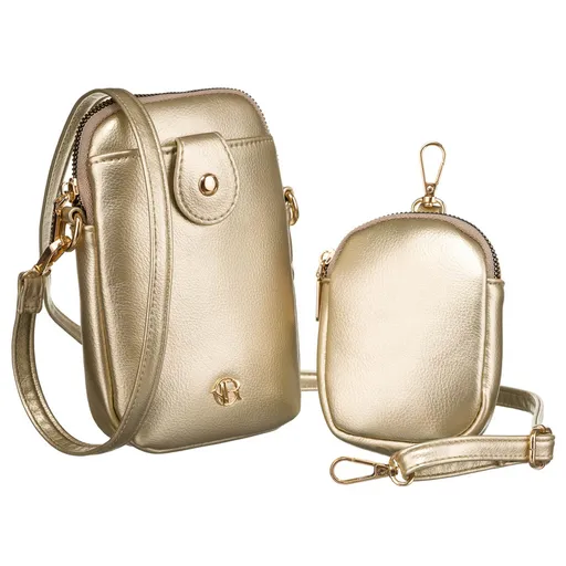 Dámska mini kabelka s prídavnou kabelkou z ekokože - Rovicky