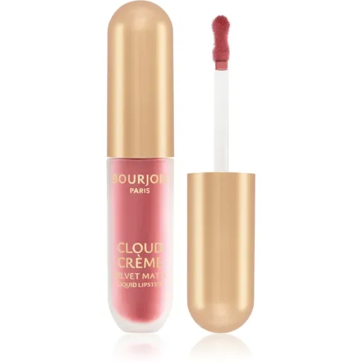 Bourjois Cloud Crème Velvet Matte ultra matujúci tekutý rúž odtieň 02 Cafe Crème 3.1 ml
