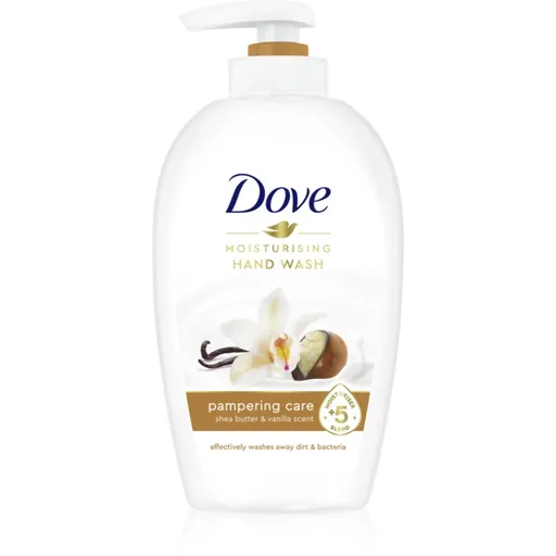 Dove Purely Pampering Shea Butter tekuté mydlo s pumpičkou bambucké maslo a vanilka 250 ml
