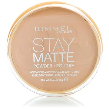 RIMMEL LONDON Stay Matte 005 Silky Beige 14 g (3607345064543)