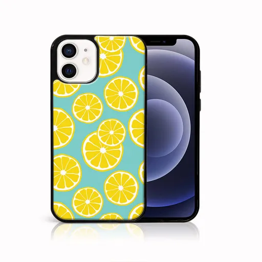 MY ART Ochranný obal pre Apple iPhone 12 mini LEMON (121)