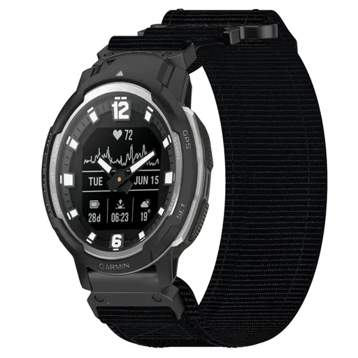 NYLON remienok pre Garmin Instinct Crossover čierny