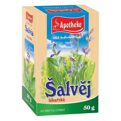 APOTHEKE Sypaný čaj Šalvia lekárska 50 g