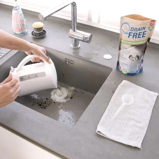 MediaShop Pure100 Drain Free čistič odtoků 1kg