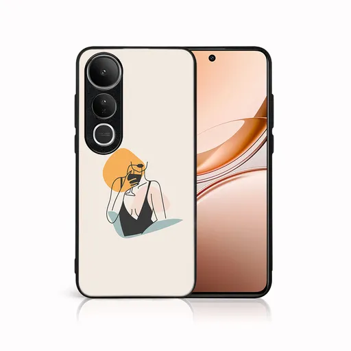 MY ART Ochranný kryt pre Vivo V50 Lite WOMAN (197)