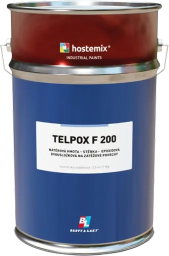 TELPOX F200 - Epoxidová dvojzložková farba na zaťažované povrchy (zákazkové miešanie) RAL 7016 - antracitová šedá, 12 kg