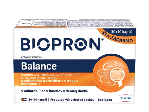 BIOPRON Balance 30+10 (33% zdarma) 40cps