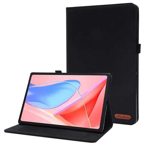 FABRIC Zaklápací kryt pre Lenovo Tab 10.1 čierny
