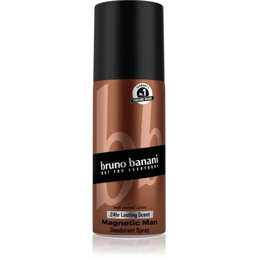 Bruno Banani Magnetic Man dezodorant v spreji 24h pre mužov 150 ml