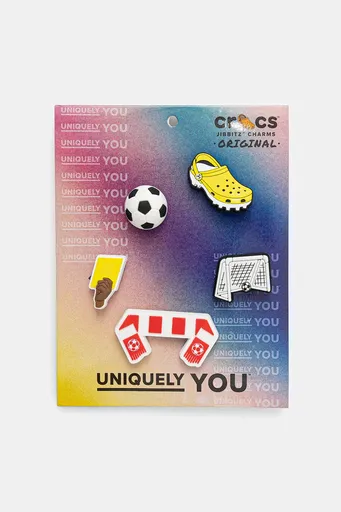 Odznaky na topánky Crocs Soccer Team 5 Pack 5-pak