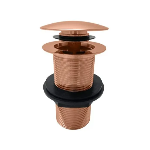 Výpusť k umývadlu 5/4 RAV Slezák zlatá ružová lesklá MD0798ZRL