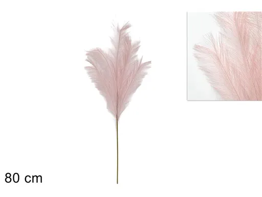 MAKRO - Pierko zápich 80cm ružové