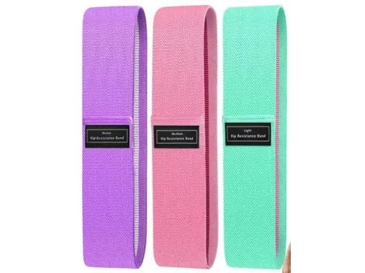 Súprava 3 odporových gúm na cvičenie, 1-30 kg