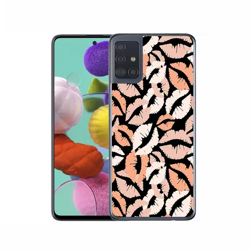 MY ART Ochranný kryt Samsung Galaxy A71 KISSES (104)