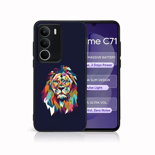 MY ART Ochranný kryt pre Realme C71 LION (246)