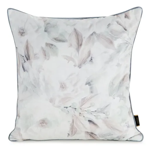 ArtFir Obliečka na vankúš VELVET 155 | biela/béžová 45 x 45 cm