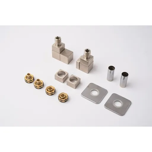 P.M.H. Doria termostatický ventil pre ústredné vykurovanie 6x7 cm nerez DOR-L-SS