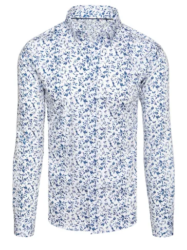 Košeľa pánska casual biela Dstreet DX2670