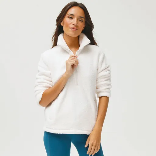 Bunda zo sherpy so stojačikom na zips