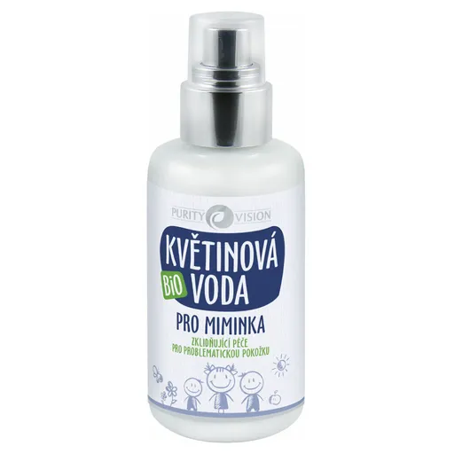 PURITY VISION Kvetinová voda pre bábätká sprej BIO 200 ml