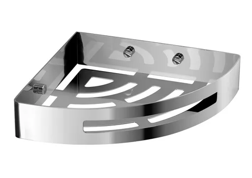 Gedy - SMART polica rohová, 210x45x210, lestená nerez 2479