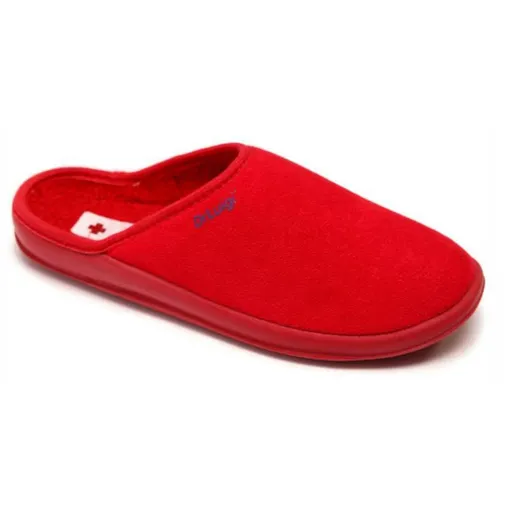 Dr. Luigi Zdravotní domácí obuv, červená, veľkosť39, 39 EU