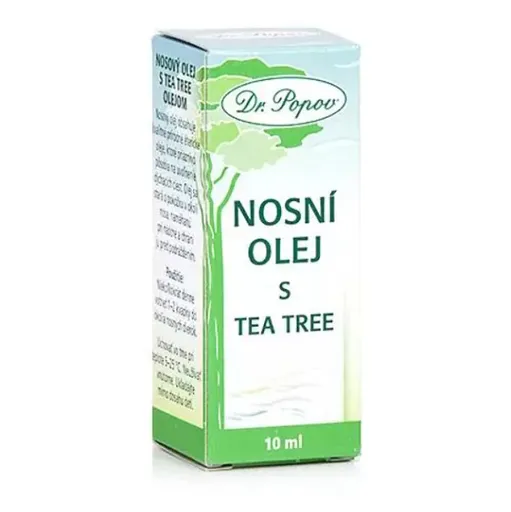 DR. POPOV Nosové olej s Tea Tree 10 ml