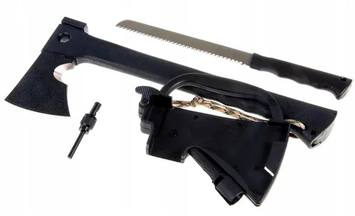 Multifunkčný skladací survival sekera 7v1