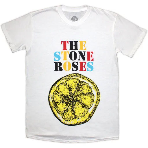 The Stone Roses tričko Lemon Multicolour Biela L