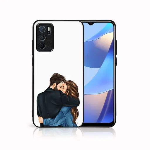 MY ART Ochranný obal  Oppo A16 / A16s FAMILY-COUPLE (117)