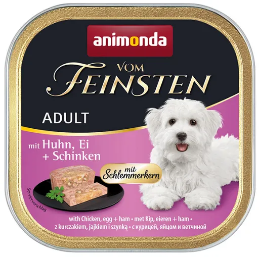 Animonda Vom Feinsten Adult Dog kuracie vajce a šunka 150 g