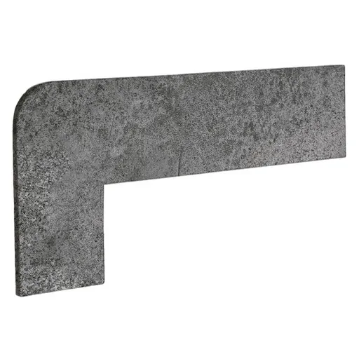 Schodnicový Sokel Ľavý Exagres Opera iron 42,3X17,5 cm mat OPERAZRIIR