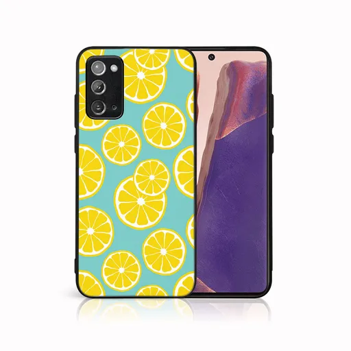MY ART Ochranný obal pre Samsung Galaxy Note 20 LEMON (121)