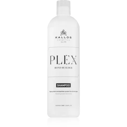 Kallos Plex Shampoo regeneračný šampón pre poškodené, chemicky ošetrené vlasy 1000 ml