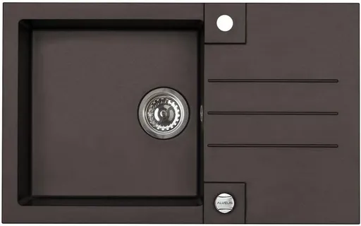 Alveus Granitový drez ROCK 130 Farba: Čokoládová