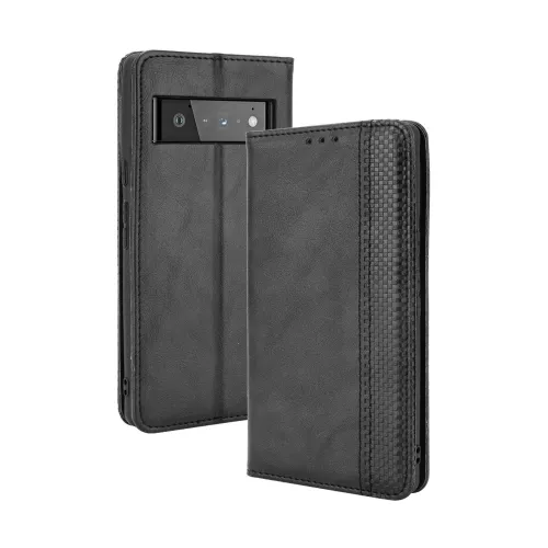 BUSINESS Peňaženkový kryt pre Google Pixel 6 Pro čierny
