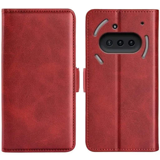 SIDE Peňaženkové puzdro pre Nothing Phone (3a) červené