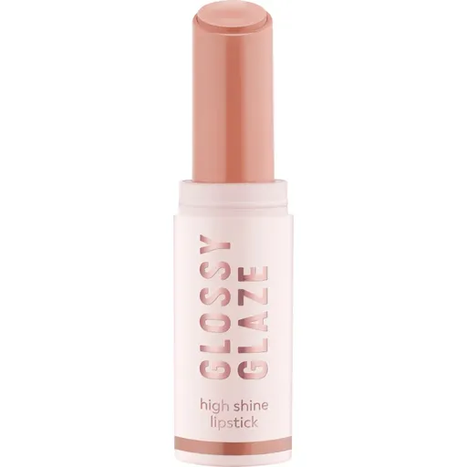 essence Glossy Glaze rúž s vysokým leskom odtieň 02 On Cloud Nude 1.9 g