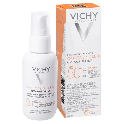 Vichy Capital Soleil UV-Age denná starostlivosť SPF50+ 40 ml