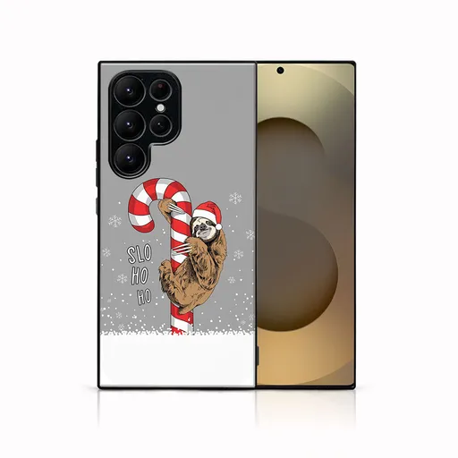 MY ART Kryt s vianočným dizajnom Samsung Galaxy S25 Ultra 5G CANDY (076)